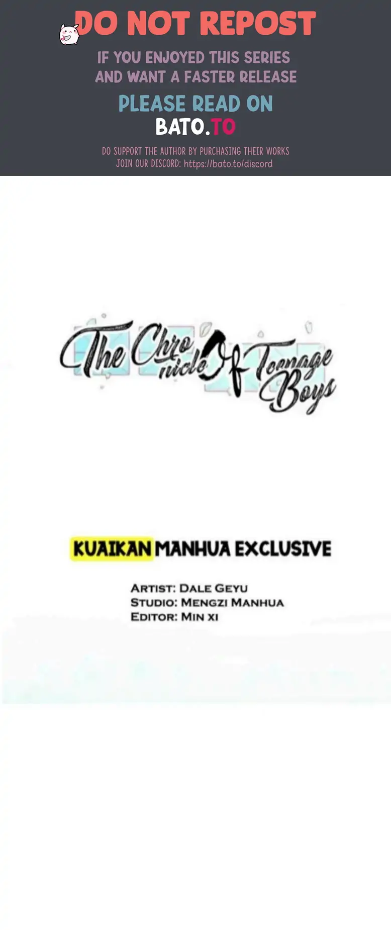 the Chronicle Of Teenager Boys-Chapter 4